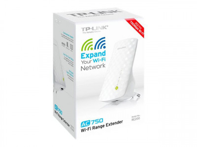 TP-Link : RE200 AC750 DUAL BAND WIRELESS WALL