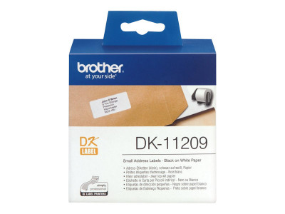 Brother : Etiquettes adresses pour QL-500/550 800PCS/RL 29x62mm