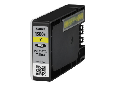 Canon : Cartouche Encre PGI-1500XL Jaune