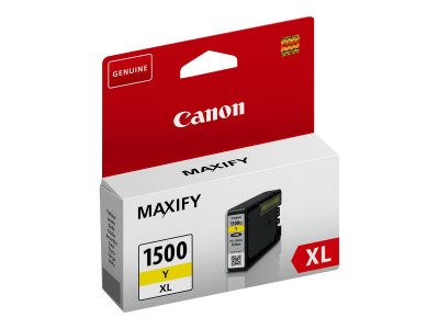 Canon : Cartouche Encre PGI-1500XL Jaune