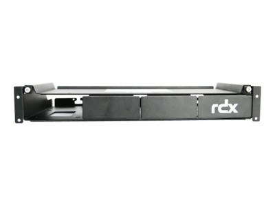 Tandberg : RDX QUADPAK 1.5U RACKMOUNT pour 1-4 EXTERNAL RDX DRIVES