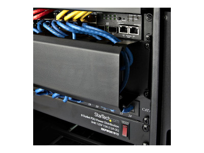 Startech : PANNEAU de GESTION de CABLES 2U pour RACK - GUIDE pour CABLES
