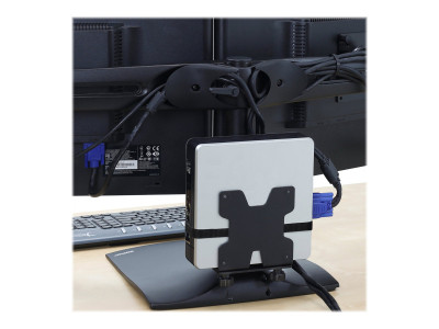 Ergotron : THIN CLIENT CPU HOLDER Noir TEXTURED