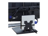 Ergotron : THIN CLIENT CPU HOLDER Noir TEXTURED