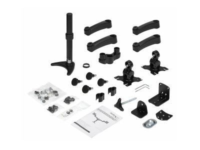 Startech : BRAS ARTICULE pour 2 MONITEURS SUPPORT de BUREAU DOUBLE ECRAN