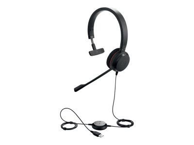 GN NetCom : JABRA EVOLVE 20 MS MONO HD AUDIO MICROSOFT CERTIFIED