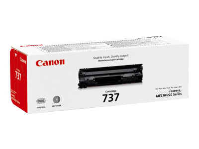 Canon : cartouche toner 737 (Noir 2400 pages)