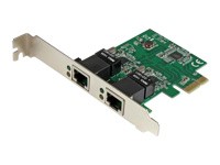 Startech : CARTE RESEAU / ADAPTATEUR PCIE 2 PORTS GIGABIT ETHERNET RJ45