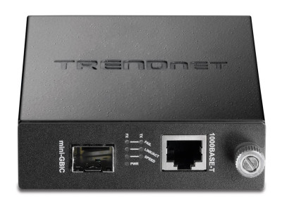 TrendNet : INTELLIGENT 100/1000MBASE-T TO SFP MEDIA CONVERTER
