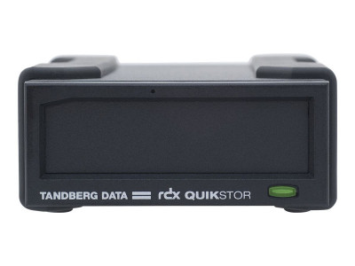 Tandberg : RDX EXTERNAL drive Noir USB 3+ NO SOFTWARE INCLUDED