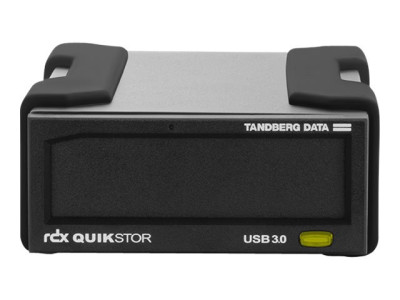 Tandberg : RDX EXTERNAL drive Noir USB 3+ NO SOFTWARE INCLUDED