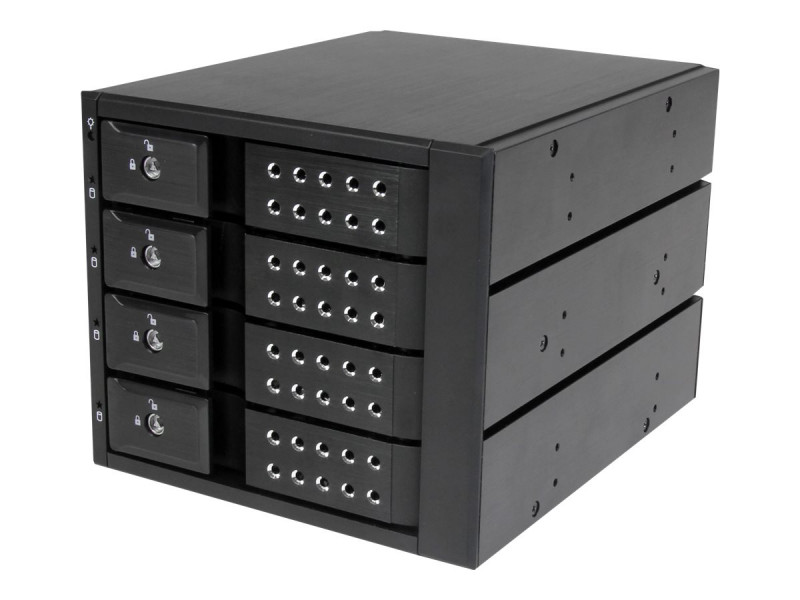 Startech : RACK AMOVIBLE / BACKPLANE 4X HDD SAS II / SATA III de 3 5