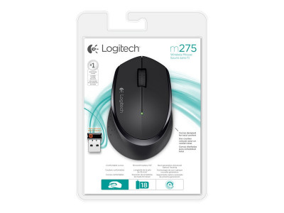 Logitech : LOGITECH WIRELESS MOUSE M280 Noir - 2.4GHZ - EWR2