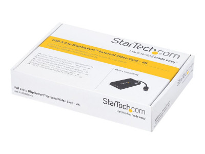 Startech : ADAPTATEUR VIDEO USB 3.0 VERS DISPLAYPORT ULTRA HD 4K - M pour