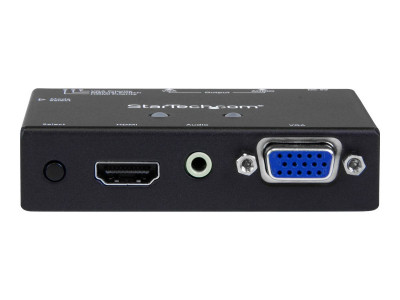 Startech : SWITCH 2X1 VGA et HDMI VERS VGA avec CONVERTISSEUR HDMI VERS VGA