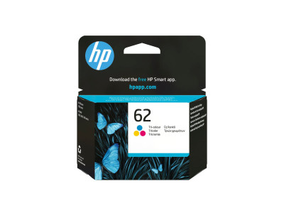 HP : Cartouche encre 62 TRI-COLOR TRI-COLOR 62 BLISTER