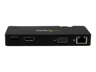 Startech : MINI STATION D ACCUEIL USB 3.0 avec HDMI OU VGA GBE et USB 3.0