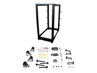 Startech : RACK de SERVEUR REGLABLE 25U A CADRE OUVERT 4 MONTANTS (31.58kg)