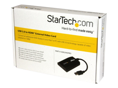 Startech : ADAPTATEUR USB 3.0 VERS HDMI pour MAC/PC - HD 1080P M pour