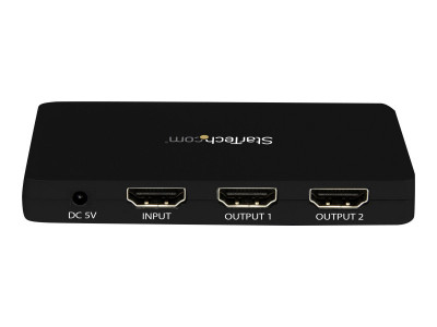 Startech : REPARTITEUR SPLITTER VIDEO HDMI 4K @ 2 PORTS ALUMINIUM