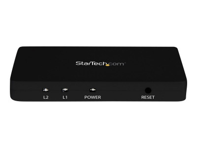 Startech : REPARTITEUR SPLITTER VIDEO HDMI 4K @ 2 PORTS ALUMINIUM