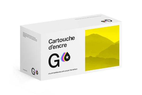 cartouche gel générique type LANIER GC-21YH Jaune