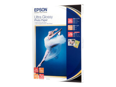 Epson : ULTRA GLOSSY Photo papier 13X18 R200/R300/R320/R800/RX425/RX500