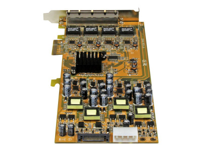Startech : CARTE RESEAU PCI EXPRESS A 4 PORTS GIGABIT POE - NIC PCIE