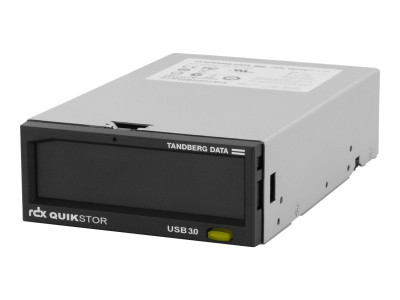 Tandberg : RDX INT. drive Noir USB 3.0 NO SOFTWARE INCLUDED