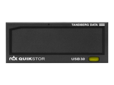Tandberg : RDX INT. drive Noir USB 3.0 NO SOFTWARE INCLUDED