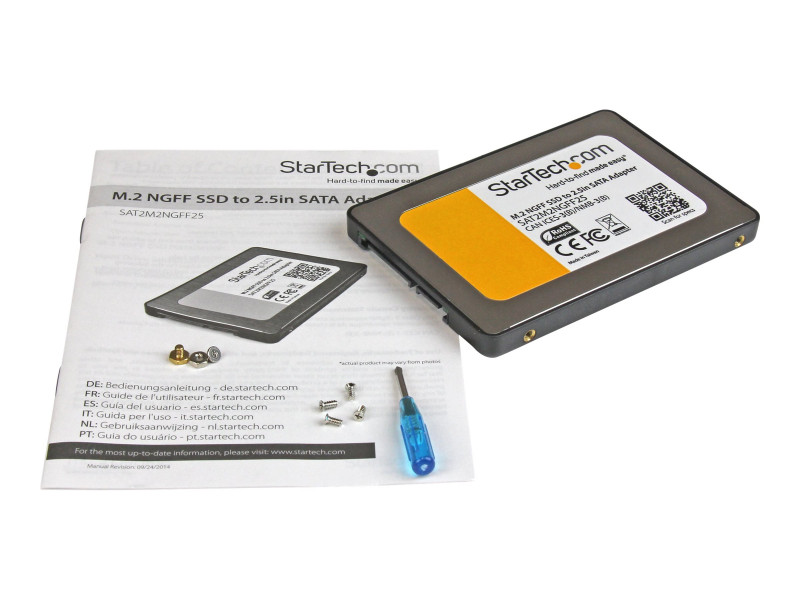 StarTech.com Adaptateur SSD M.2 vers SATA III de 2,5 pouces