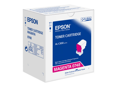 Epson : WORKFORCE AL-C300 Magenta Cartouche Toner ACUBRITE Magenta