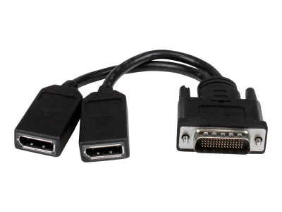 Startech : CABLE ADAPTATEUR DMS 59 (LFH) VERS 2X DISPLAYPORT - 20CM