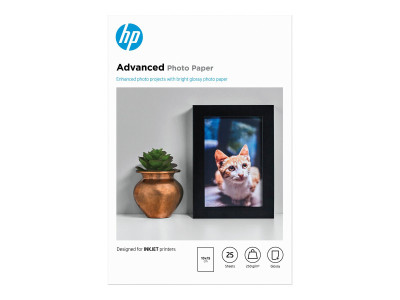 HP : HP ADV GLOSSY Photo papier 250G 10X15 BORDERLESS 25SH