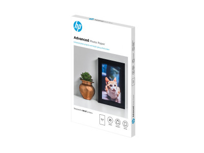 HP : HP ADV GLOSSY Photo papier 250G 10X15 BORDERLESS 25SH
