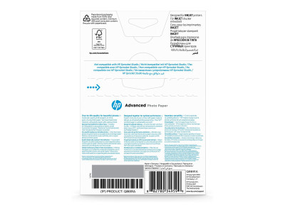 HP : HP ADV GLOSSY Photo papier 250G 10X15 BORDERLESS 25SH
