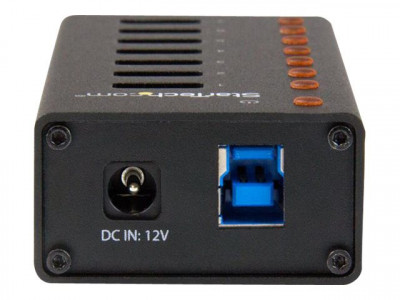 Startech : HUB USB 3.0 7 PORTS A MONTAGE MURAL avec BOITIER METALLIQUE