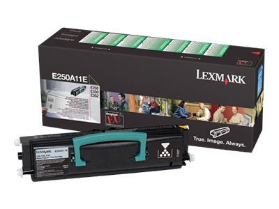 Lexmark : cartouche toner BLACK 3 5K pour E250 E350/352 RETURN PROGRAM