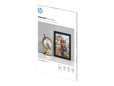 HP : HP ADV GLOSSY Photo papier 250G A4 210X297MM 25SH