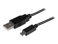 Startech : CABLE CHARGE / SYNCHRONISATION USB A VERS MICRO B SLIM 3M NOIR