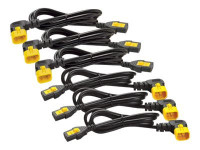 APC : POWER CORD kit (6 EA) LOCKING C13 TOC14 (90 DEGREE) 0.6M