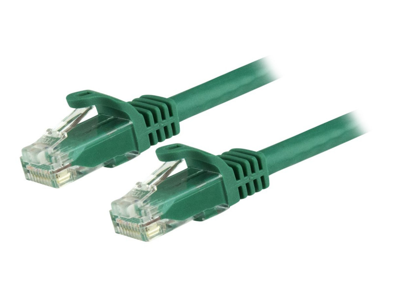 Startech : CABLE RESEAU CAT6 GIGABIT UTP SANS CROCHET de 50CM - VERT