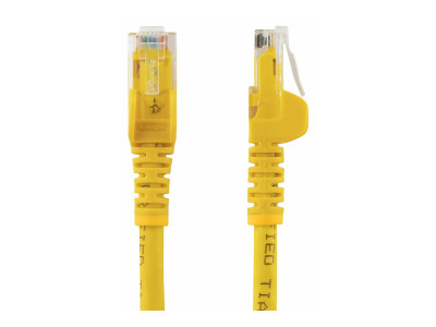 Startech : CABLE RESEAU CAT6 GIGABIT UTP SANS CROCHET de 3M - JAUNE