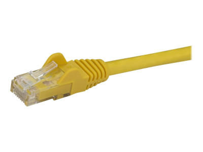 Startech : CABLE RESEAU CAT6 GIGABIT UTP SANS CROCHET de 3M - JAUNE