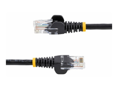 Startech : CABLE RESEAU CAT5E UTP SANS CROCHET de 2M - M/M - NOIR
