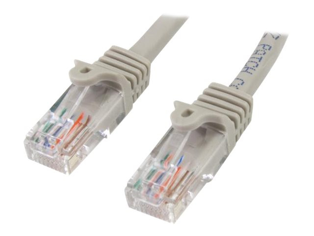 Startech : CABLE RESEAU CAT5E UTP SANS CROCHET de 2M - M/M - GRIS