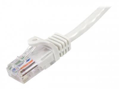 Startech : CABLE RESEAU CAT5E UTP SANS CROCHET de 2M - M/M - BLANC