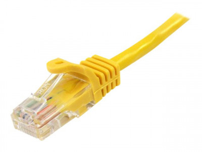 Startech : CABLE RESEAU CAT5E UTP SANS CROCHET de 2M - M/M - JAUNE