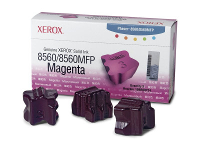 Xerox encre solide Magenta (3 sticks) pour PHASER 8560 MFP