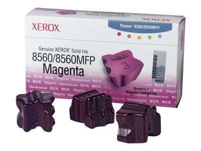 Xerox encre solide Magenta (3 sticks) pour PHASER 8560 MFP